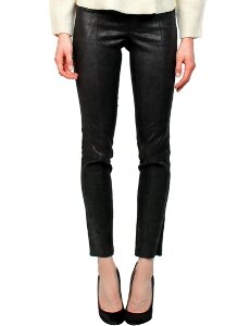 Stovepipe Leather Pant