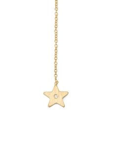 Star with Diamond Necklace
